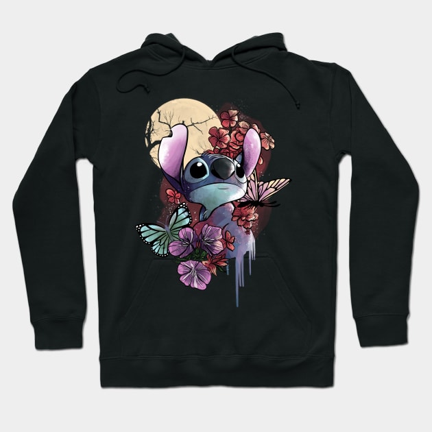 Moonlight Stitch Hoodie by Fan.Fabio_TEE